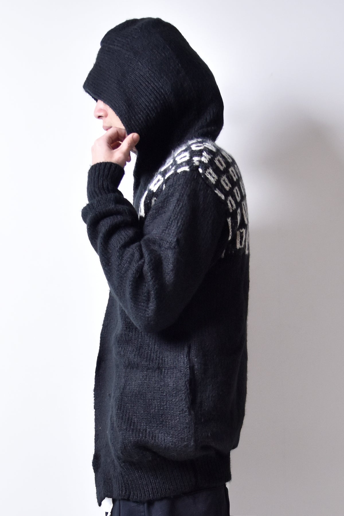 1902-KT04 Monolith Mohair Hooded JKT