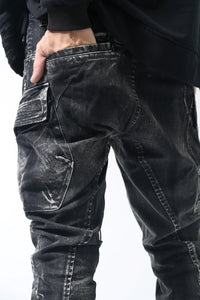 1902-PT06A Discharged Double Flap Pants