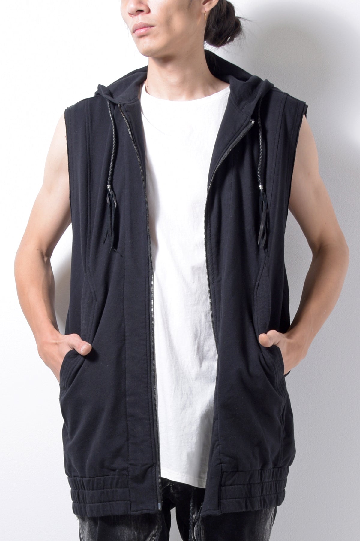 2201-TP02 Back Stitch Cotton Parka / NS