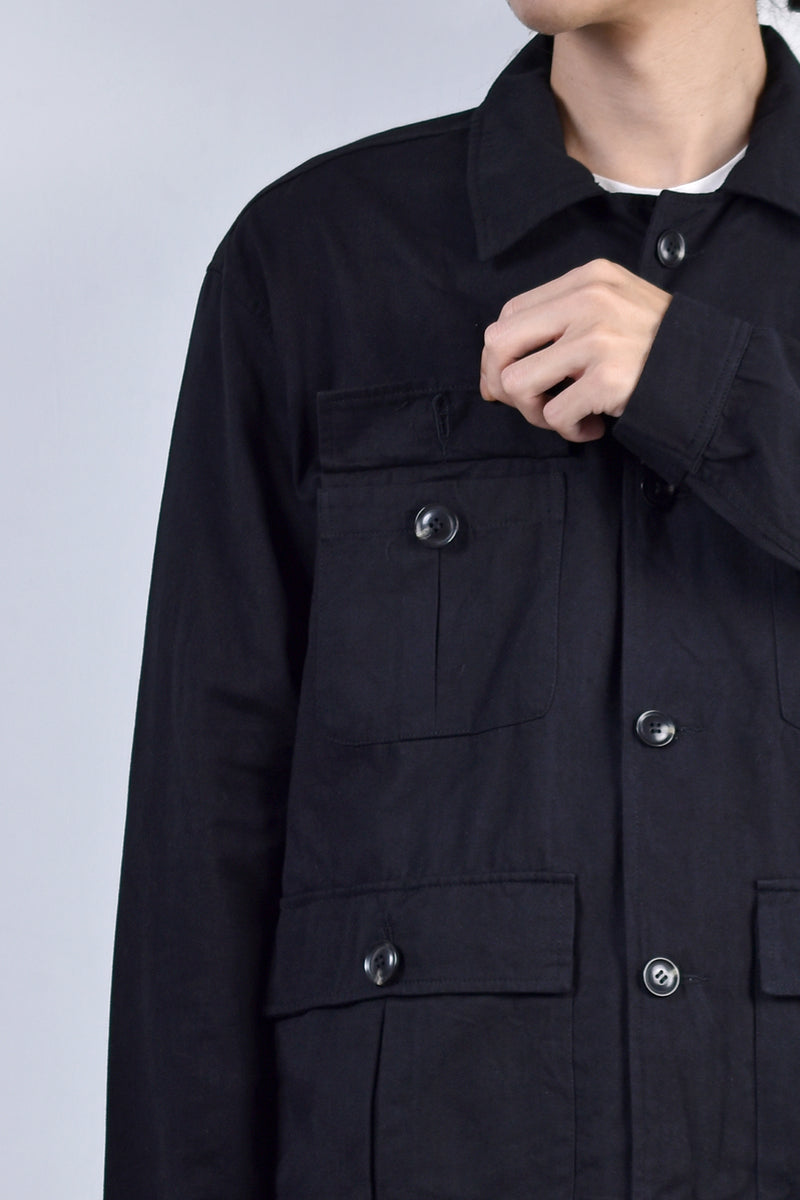 2002-SH07B Splash Field Shirt Black