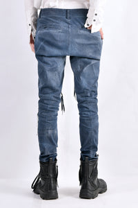 2102-PT01A Stretch Twill Pants 03 Navy