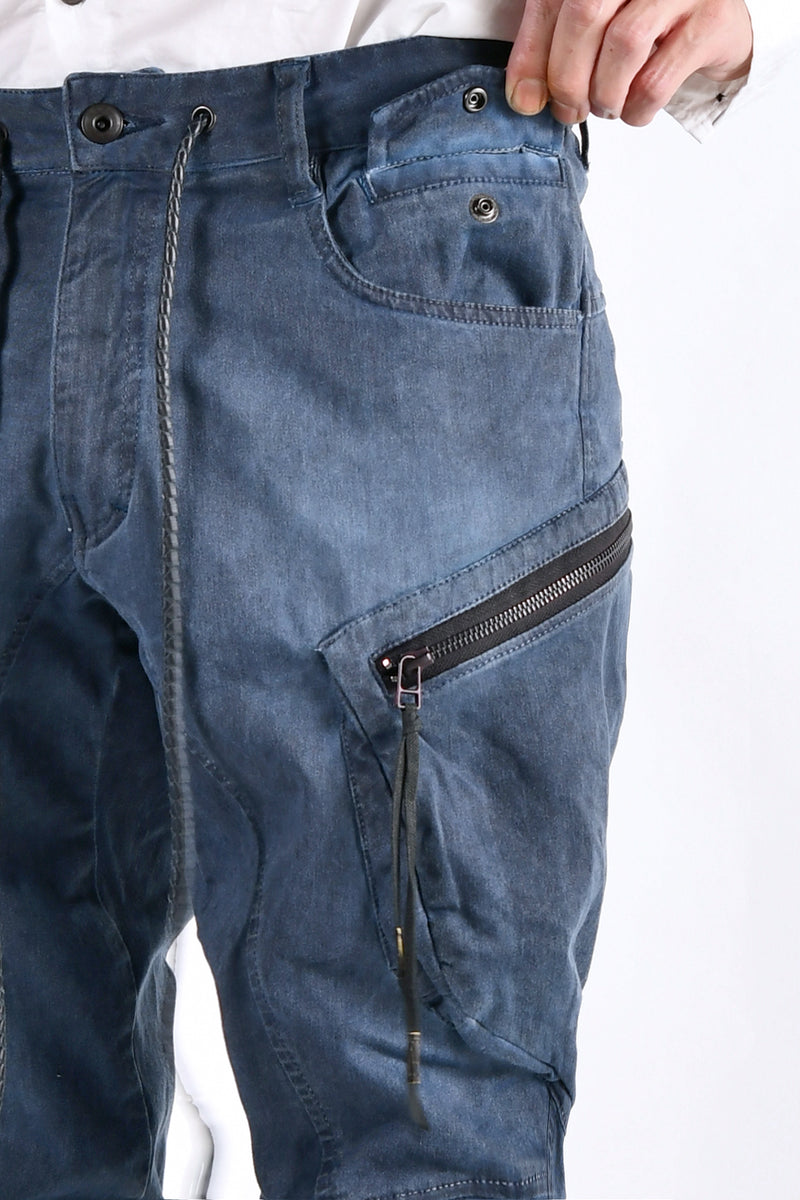 2102-PT02A Double Pocket Twill Pants 03 Navy
