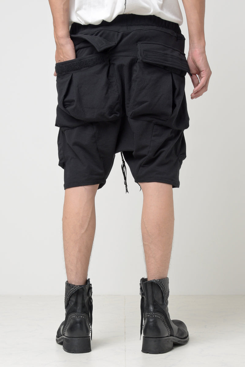 2301-PT07 Stretch Sweat Cargo Shorts
