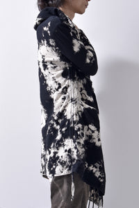 2102-TP04B Hooded Tie Dye Gauze CD / LS