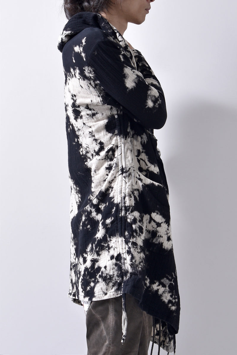 2102-TP04B Hooded Tie Dye Gauze CD / LS