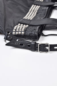 1301-BG02 White Estoc Tote