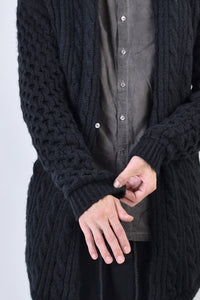 2002-KT02 Cable Combi Mohair CD Black