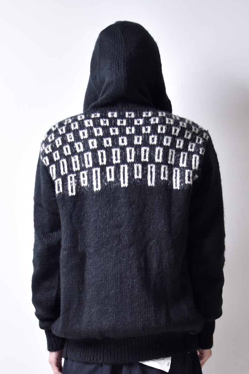 1902-KT04 Monolith Mohair Hooded JKT