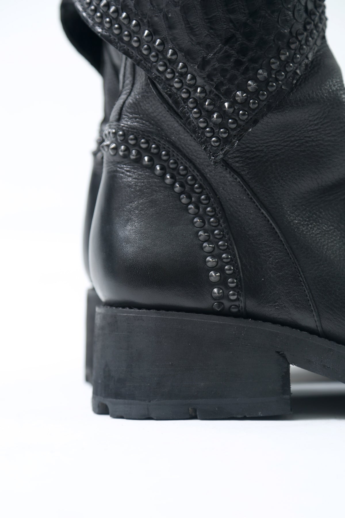 KMRii ケムリ Crush Short Boots クラッシュ ショート ブーツ レザー