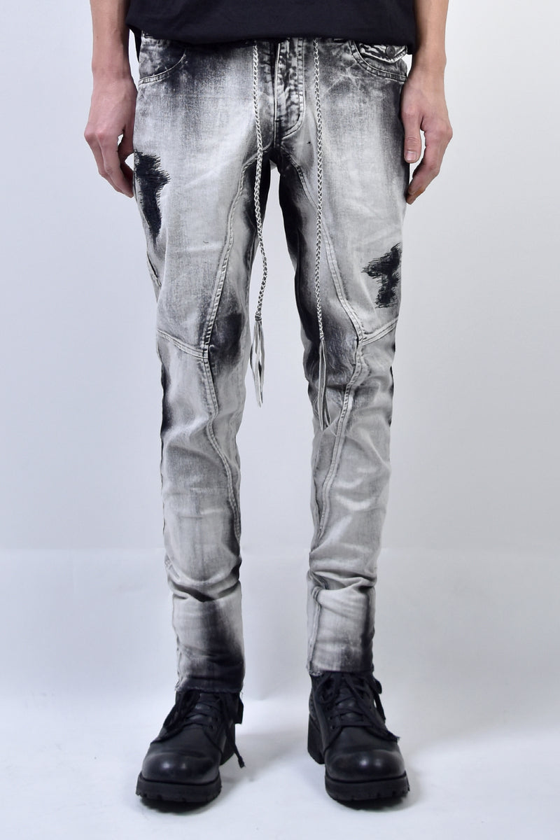 2101-PT01C Discharged Stretch Twill Pants 02