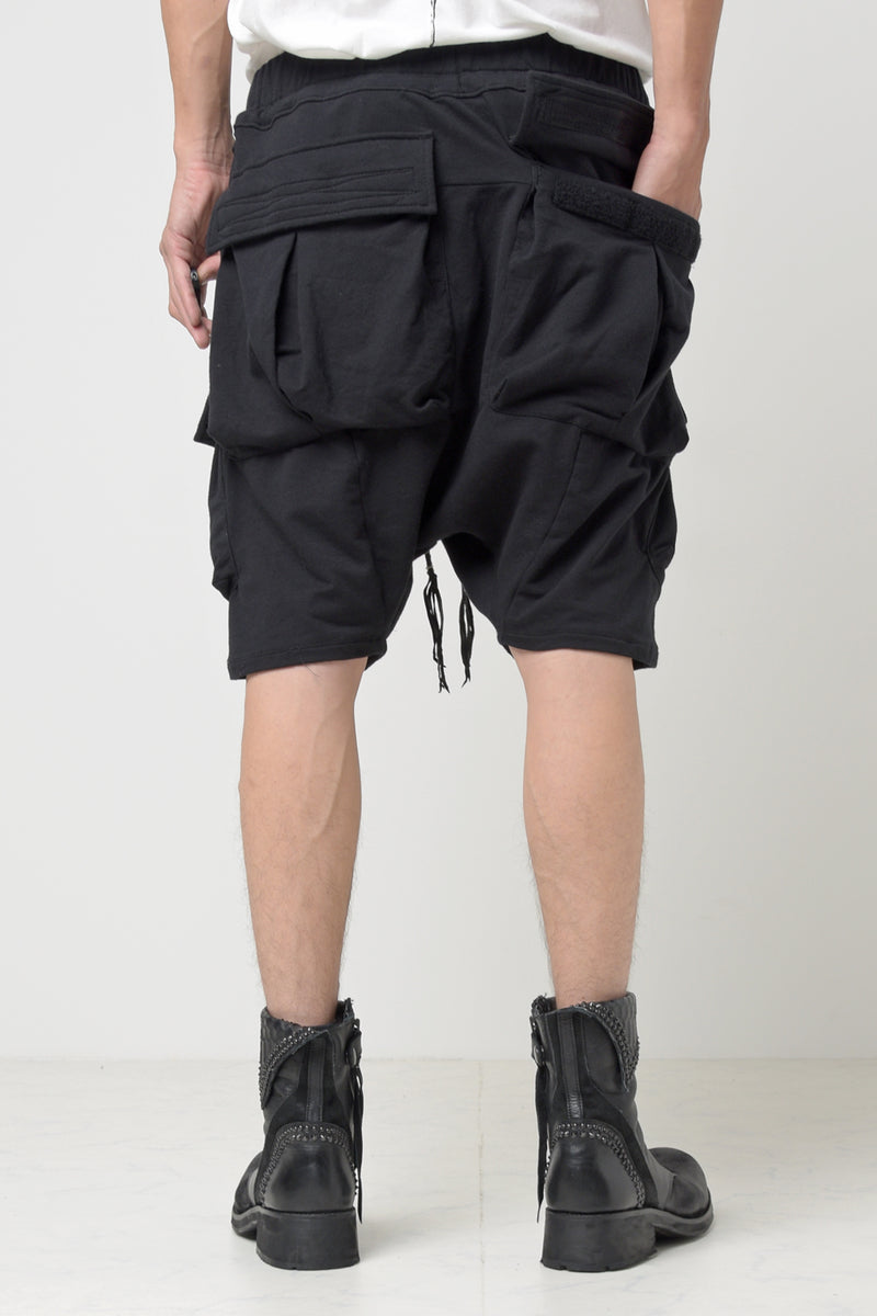 2301-PT07 Stretch Sweat Cargo Shorts