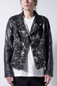 2202-JK06 Flake Discharged Jacket
