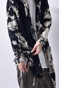 2102-TP04B Hooded Tie Dye Gauze CD / LS