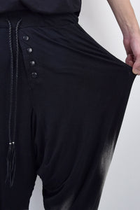 2101-PT04B Discharged Viscose Triangle Pants 02