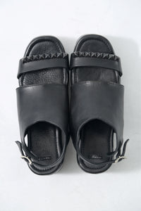 1801-BO04L Black Metal Sandal PMD