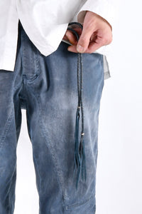 2102-PT01A Stretch Twill Pants 03 Navy