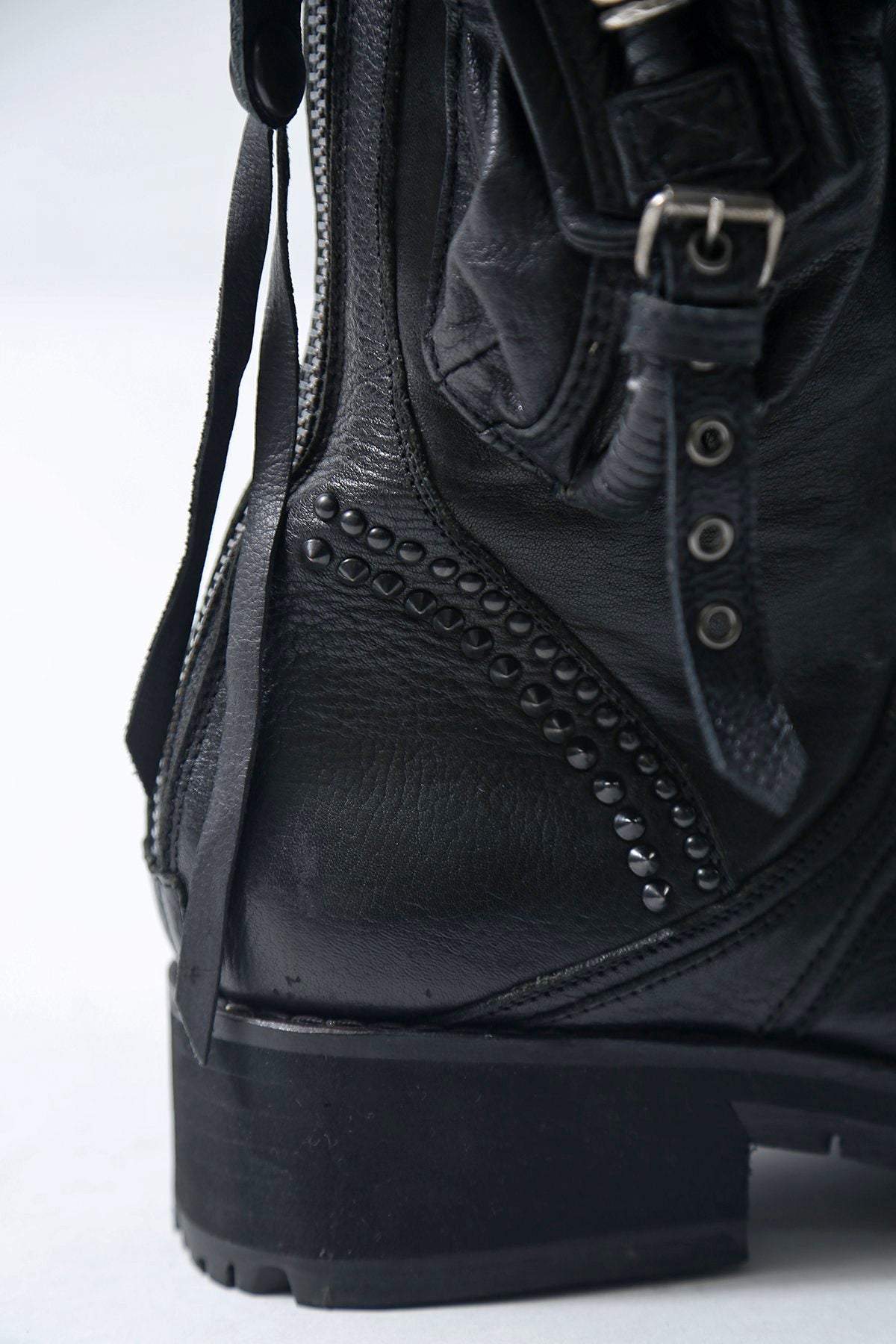 1602-BO07 Chrome Boots 10