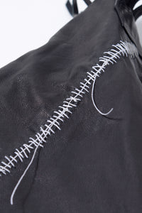 2202-BG01 Hand Stitch Triangle Backpack