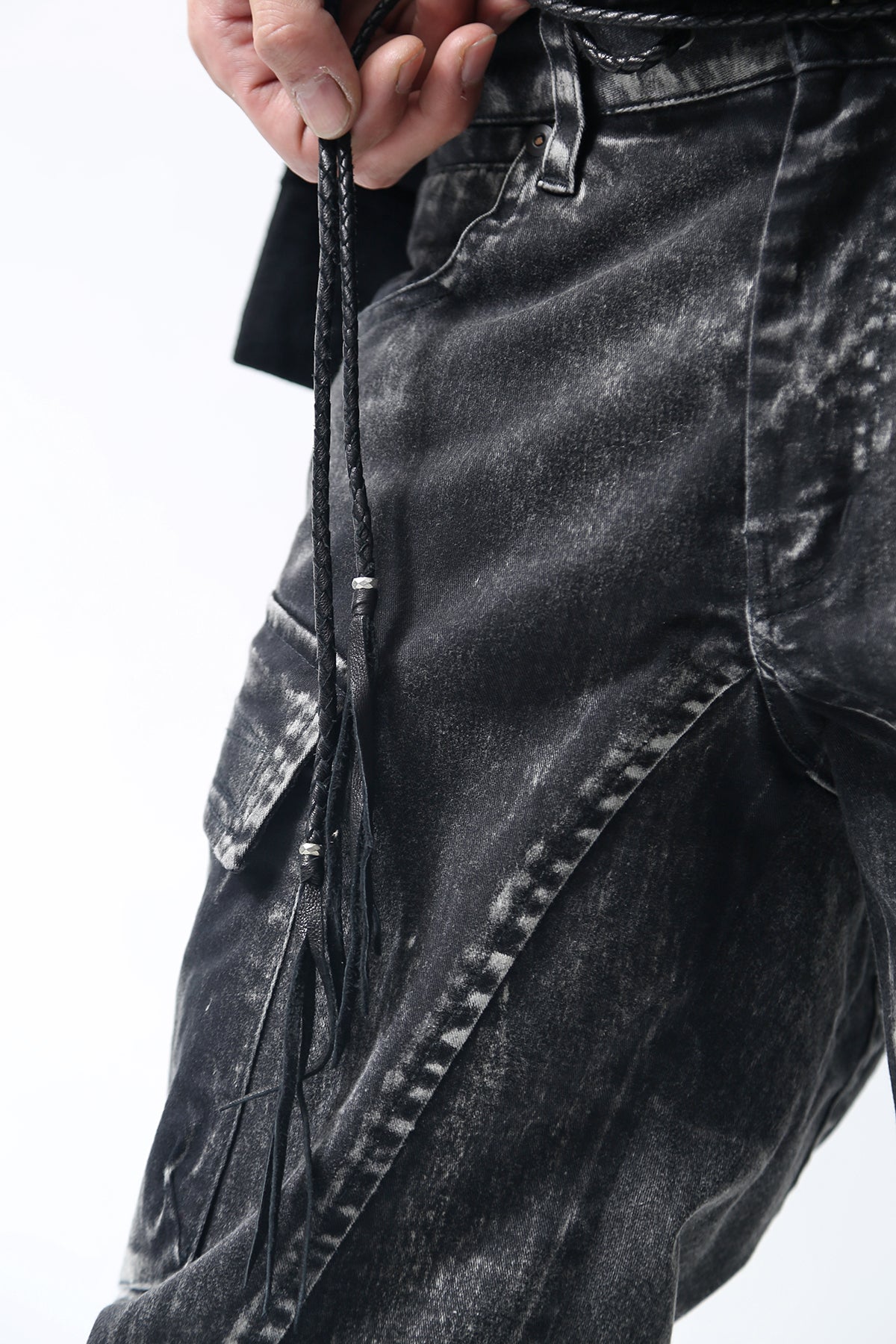 1902-PT06A Discharged Double Flap Pants