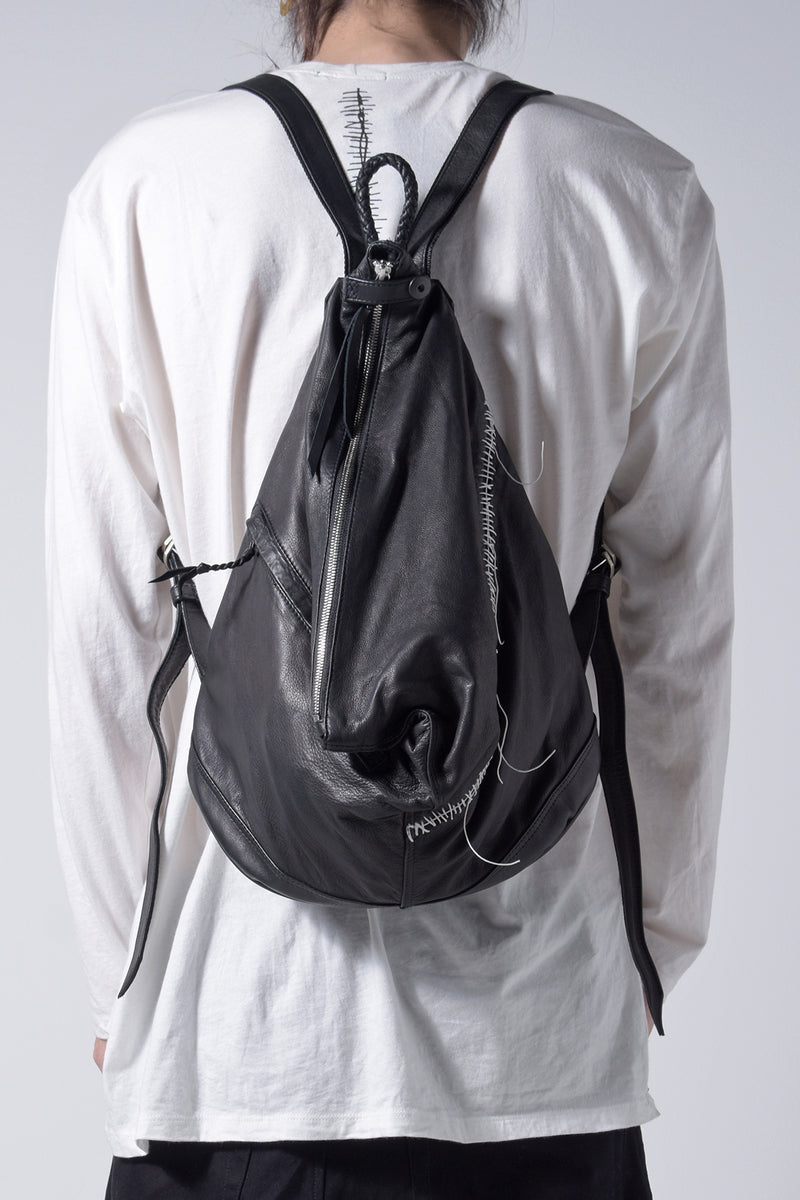 2202-BG01 Hand Stitch Triangle Backpack