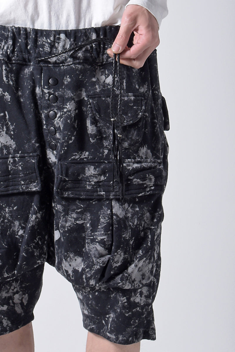 2202-PT06B Flake Discharged Cargo Shorts