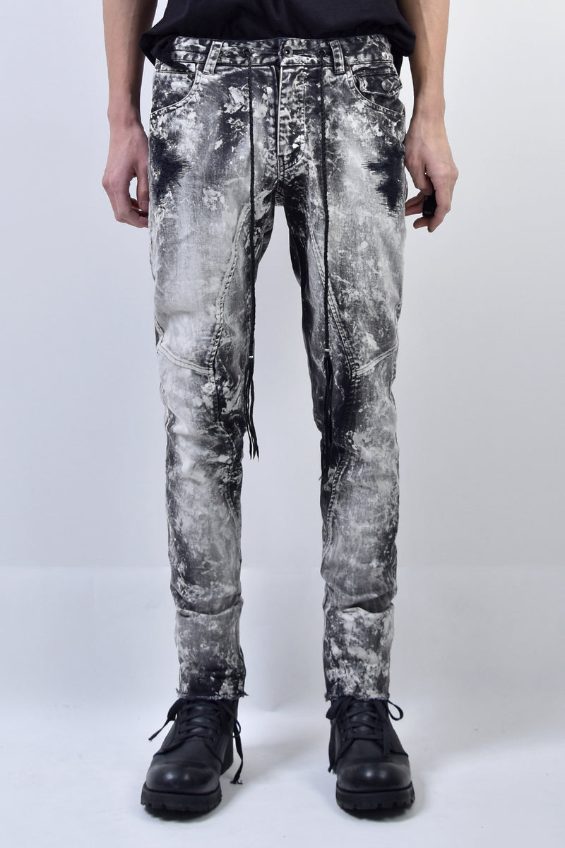 2101-PT01B Discharged Stretch Twill Pants 01