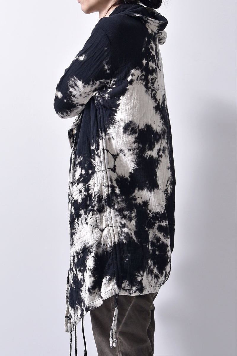 2102-TP04B Hooded Tie Dye Gauze CD / LS