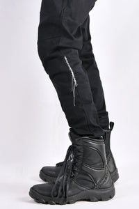 2102-PT01A Stretch Twill Pants 03 Black