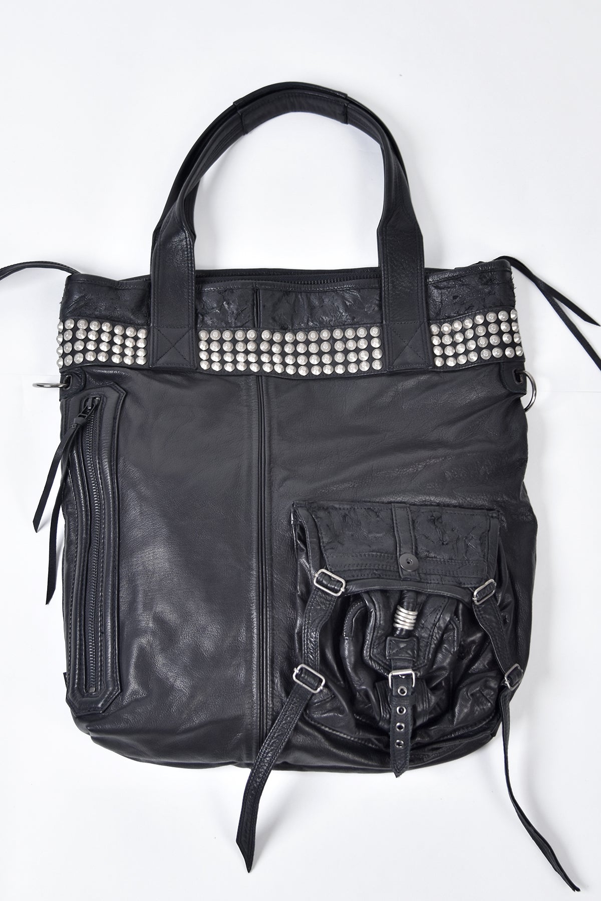 1301-BG02 White Estoc Tote