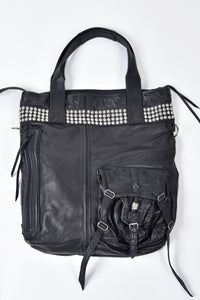 1301-BG02 White Estoc Tote