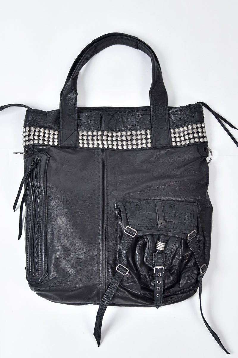 1301-BG02 White Estoc Tote