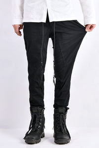 2102-PT01A Stretch Twill Pants 03 Black