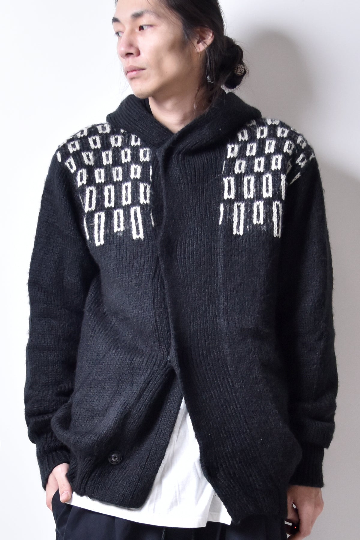 1902-KT04 Monolith Mohair Hooded JKT