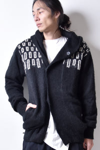 1902-KT04 Monolith Mohair Hooded JKT