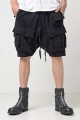 2301-PT07 Stretch Sweat Cargo Shorts