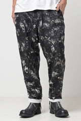 2301-PT08 Discharged Linen Layered Pants
