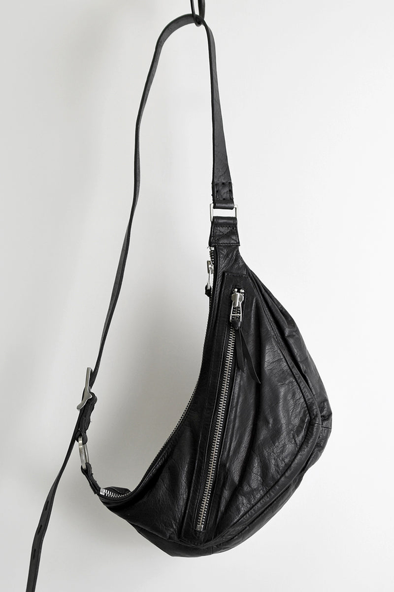 1901-BG02 Double Zip Shoulder Bag