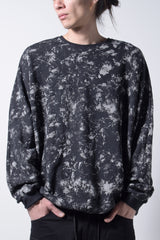 2202-TP05 Flake Discharged Dolman Top