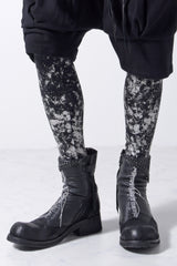 2202-PT07 Flake Discharged Leggings -Men's-