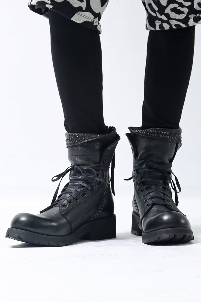 1702-BO03A Crush Chrome Boots 03