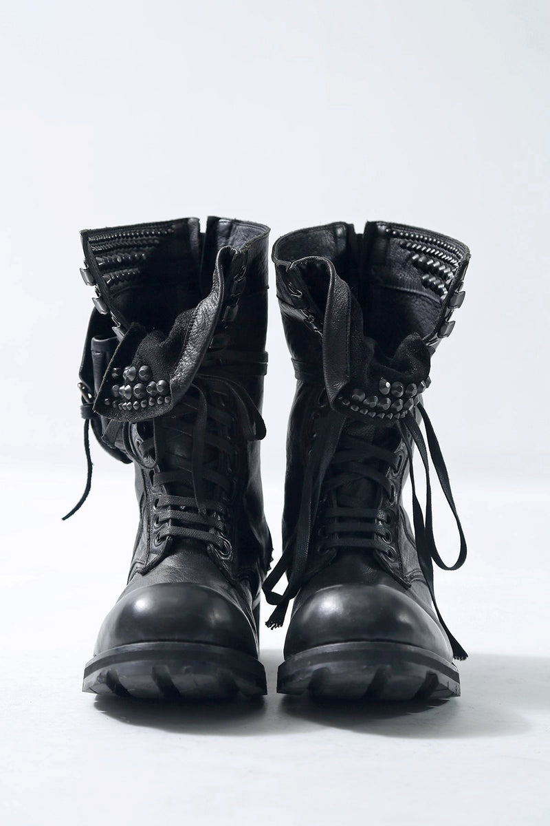 1602-BO07 Chrome Boots 10