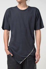 2301-CT01/SS Discharged Slash Cut 03 / SS Black