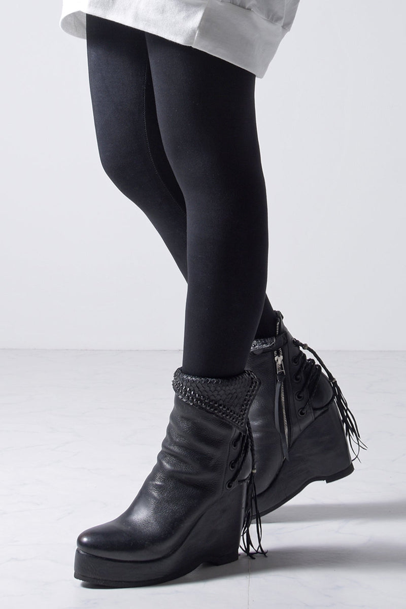 2202-PT09W Hand Stitch Print Leggings -Women's-