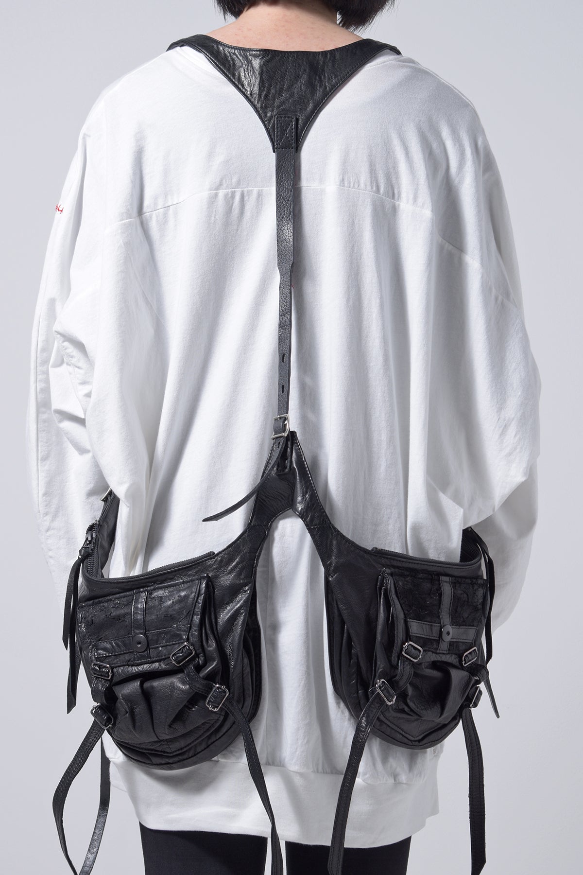design leather west bag Y2K お兄さん系 kmrii KMRii ケムリ KB-Shoulder Coyote レザー バッグ ショルダー – KMRii