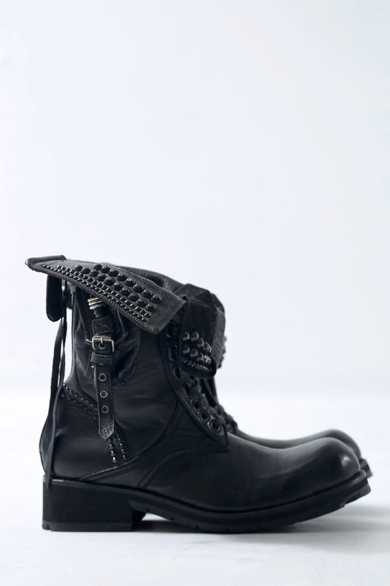 1602-BO07 Chrome Boots 10