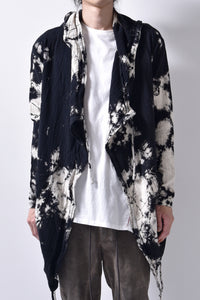 2102-TP04B Hooded Tie Dye Gauze CD / LS