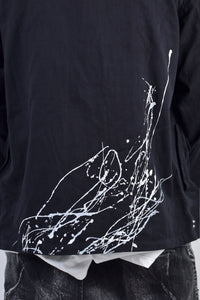 2002-SH07B Splash Field Shirt Black