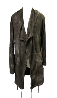 2102-TP04A Hooded Gauze CD / LS Brown