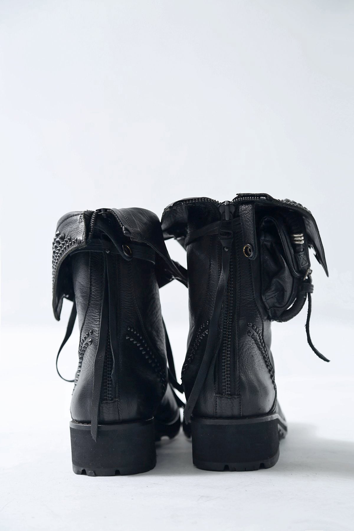 1602-BO07 Chrome Boots 10