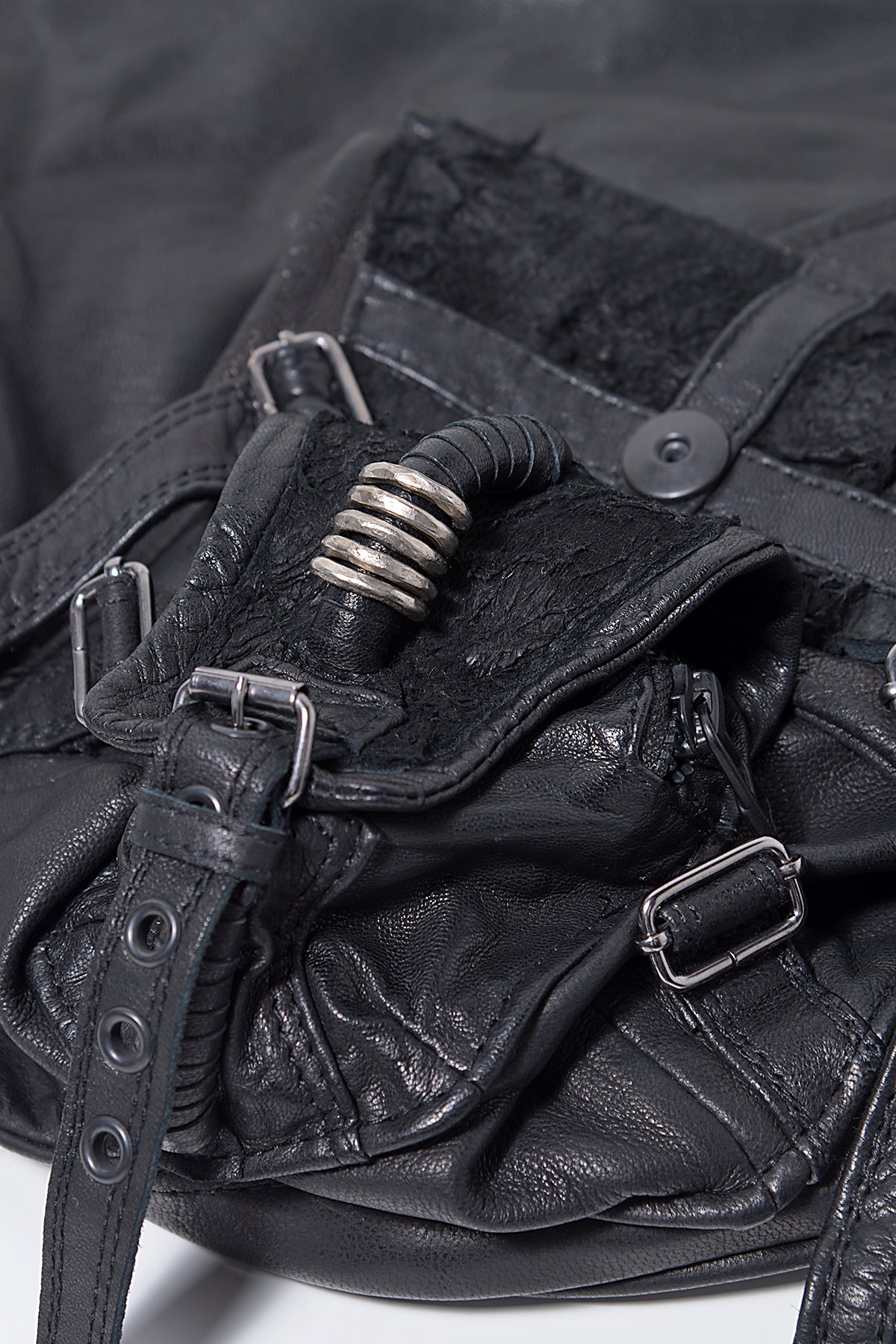 2202-BG02 Triangle Chrome Backpack